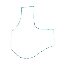 Curved V