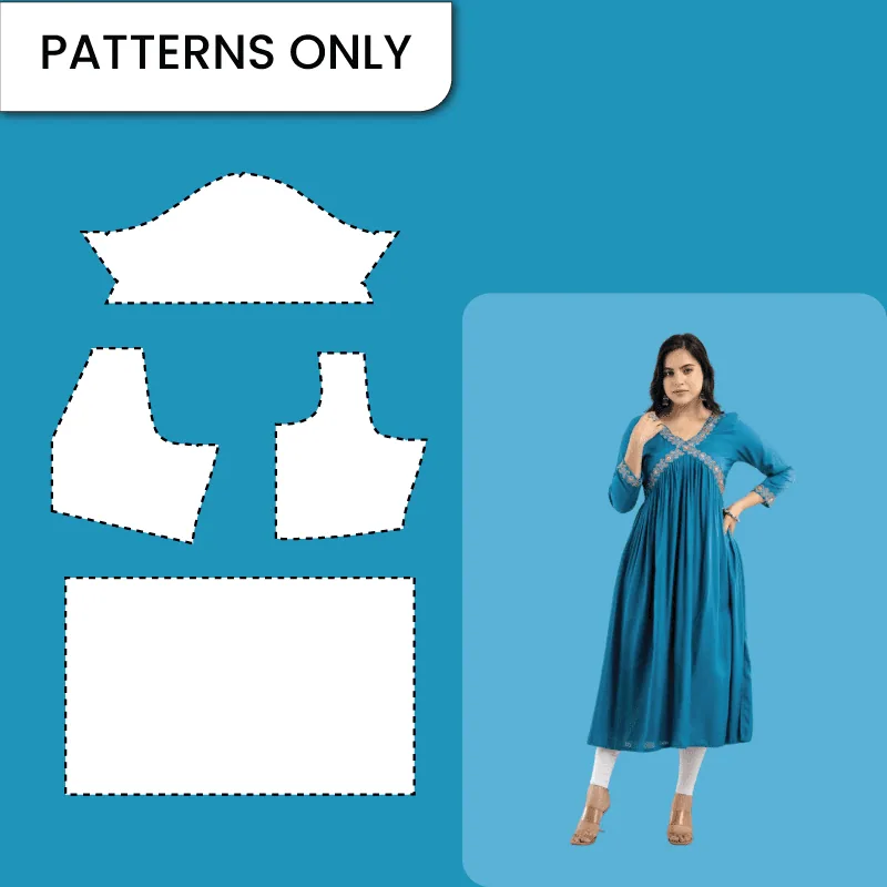 Aliya Cut Chudi — finished garment