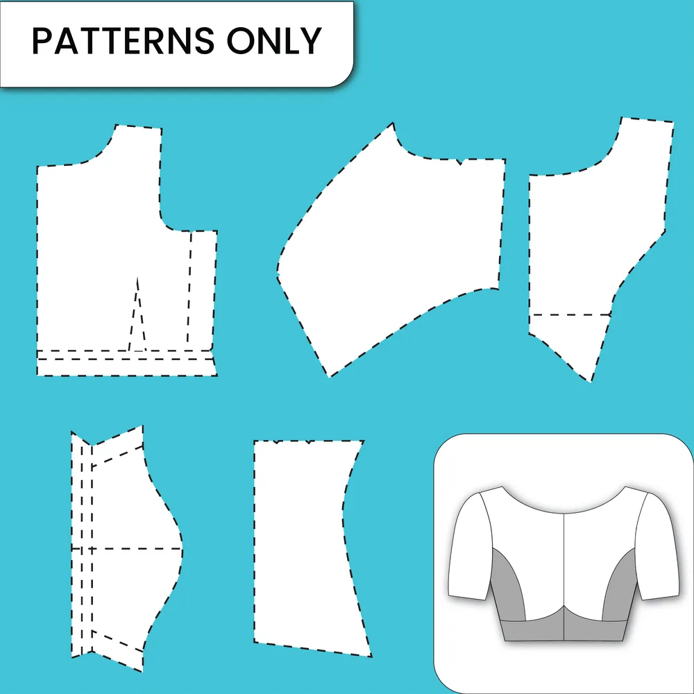 Boat Neck Princess Cut With Belt — finished garment