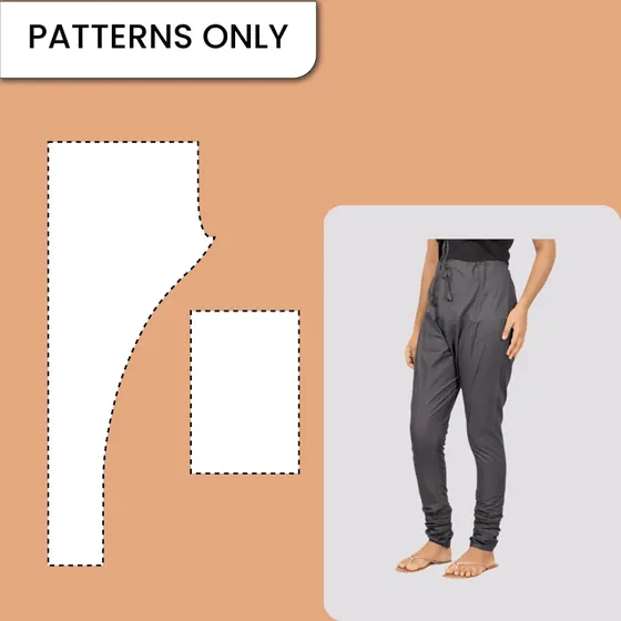 Gathering Pant paper pattern