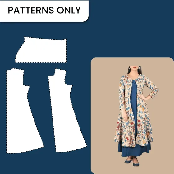 Shrug Chudi paper pattern