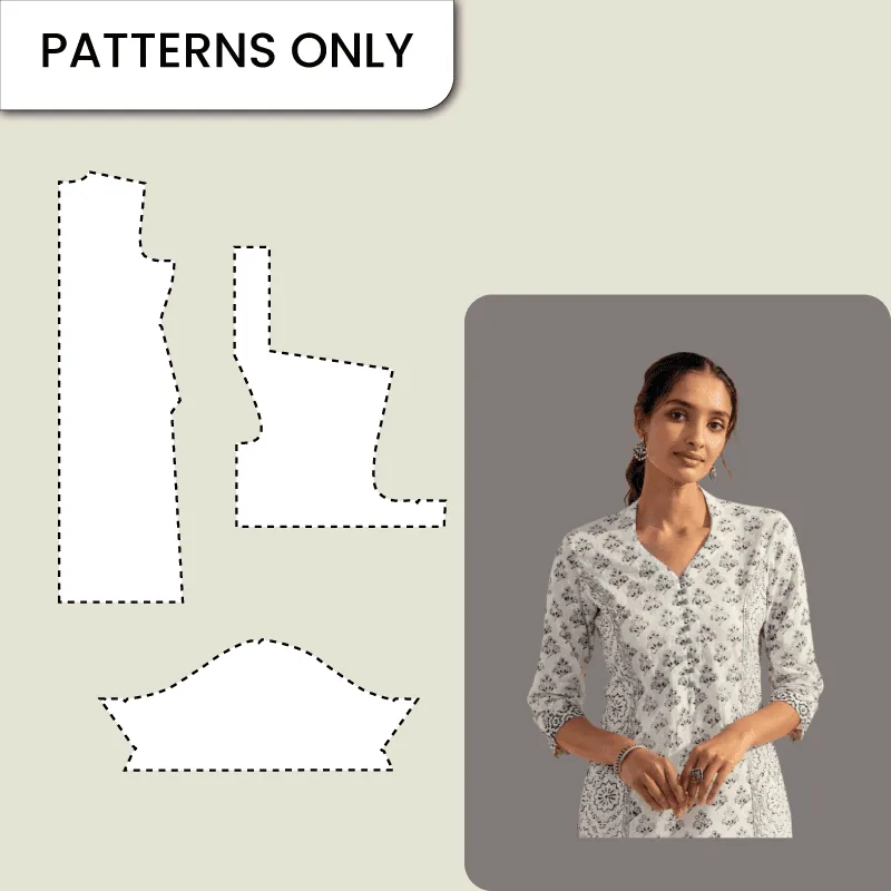 Halter Neck Chudi — finished garment