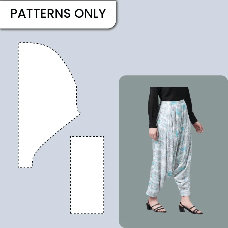 Hareem Pant/ Dhoti Pant — finished garment