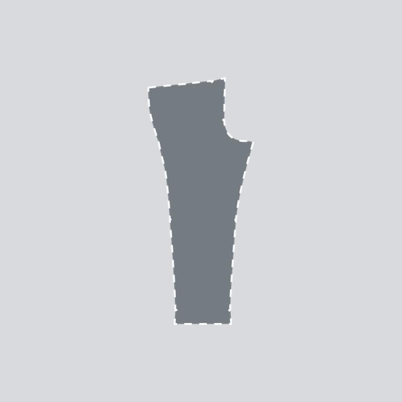 Single pleat pants